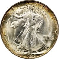 1944-S Walking Liberty Half Dollar (50c) Obverse Image