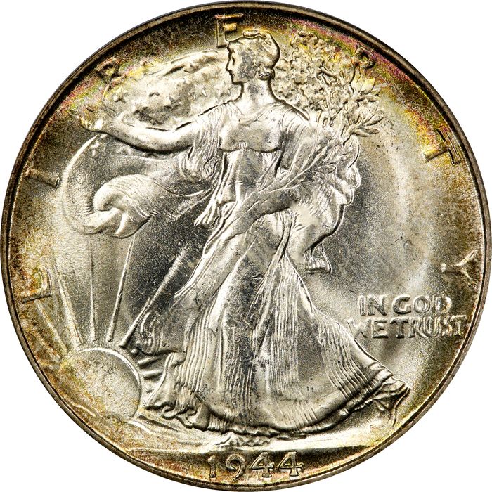 1944-S Walking Liberty Half Dollar (50c) Obverse Image