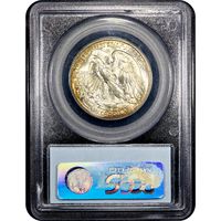 1944-S Walking Liberty Half Dollar (50c) Reverse Slab Image