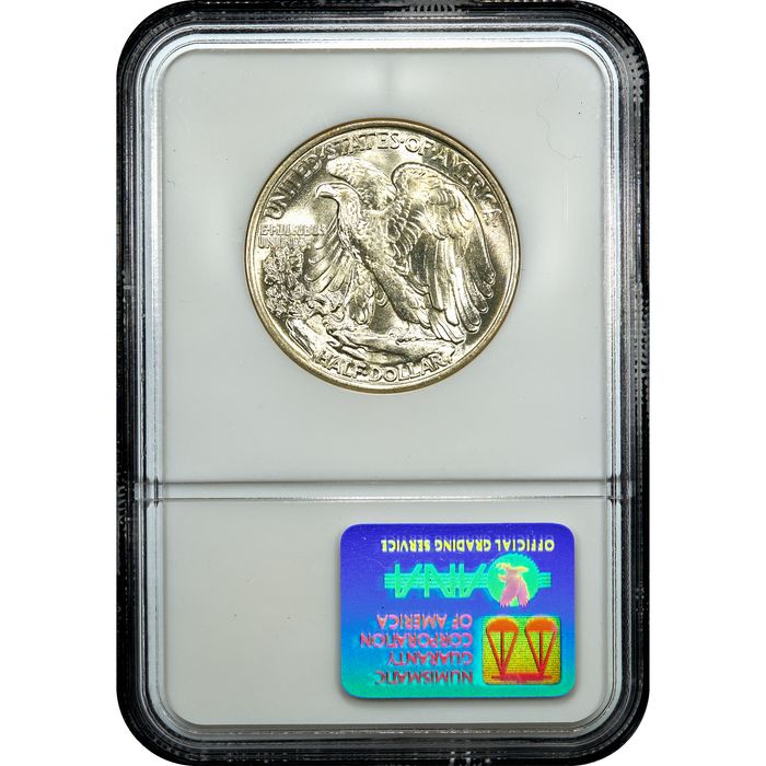 1944 Walking Liberty Half Dollar (50c) Reverse Image