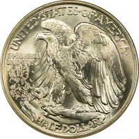 1944 Walking Liberty Half Dollar (50c) Photo 4