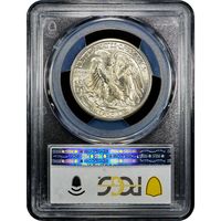 1945-D Walking Liberty Half Dollar (50c) Reverse Image