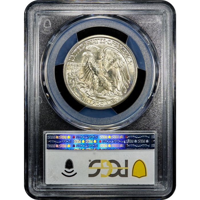 1945-D Walking Liberty Half Dollar (50c) Reverse Image