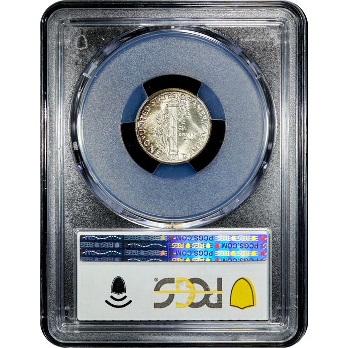 1945 Mercury Dime (10c) Reverse Slab Image