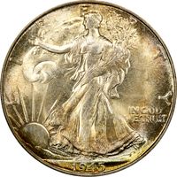 1945-S Walking Liberty Half Dollar (50c) Photo 3