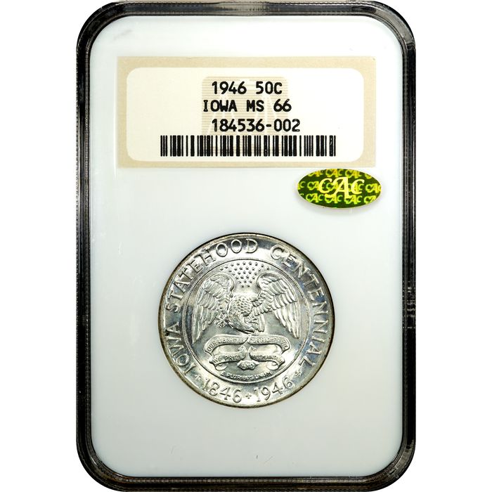 1946 Iowa Commem Half Dollar (50c) Obverse Image