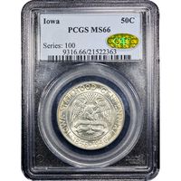 1946 Iowa Commemorative Half (50c) Obverse Image