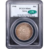 1946 Iowa Commemorative Half Dollar (50c) Obverse Image