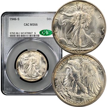 1946-S Walking Liberty Half Dollar (50c) Composite Image