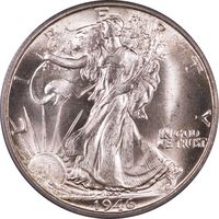 1946-S Walking Liberty Half Dollar (50c) OGH Obverse Image