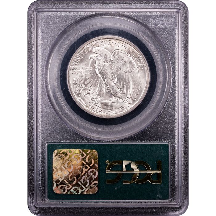 1946-S Walking Liberty Half Dollar (50c) OGH Reverse Slab Image
