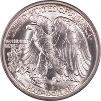 1946-S Walking Liberty Half Dollar (50c) OGH Reverse Image