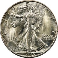 1946-S Walking Liberty Half Dollar (50c) Obverse Image