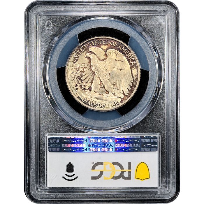 1946 Walking Liberty Half Dollar (50c) Doubled Die Reverse Reverse Slab Image
