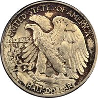 1946 Walking Liberty Half Dollar (50c) Doubled Die Reverse Reverse Image