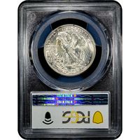 1947-D Walking Liberty Half Dollar (50c) Reverse Slab Image