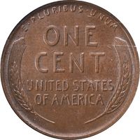 1955 Doubled Die Lincoln Cent (1c) Reverse Image