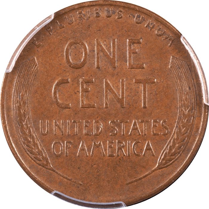 1955 Doubled Die Lincoln Cent (1c) Reverse Image
