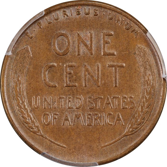 1955 Doubled Die Lincoln Cent (1c) Reverse Image