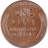 1955 Doubled Die Lincoln Cent (1c) Reverse Image