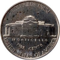 1957 Jefferson Nickel Doily Photo 4