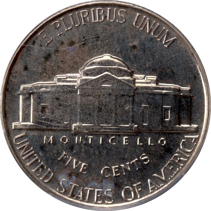 1957 Jefferson Nickel Doily Photo 4