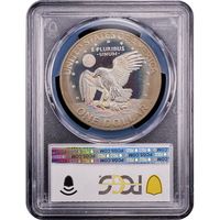 1978-S Ike Dollar ($1) Toned Reverse Slab Image