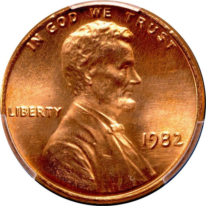 1982 Lincoln Cent (1c) Bronze Large Date Photo 3
