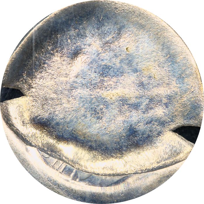 No Date Jefferson Nickel (5c) Error - Huge Broadstrike and Uniface Photo 4