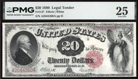 1880 $20 Legal Tender Obverse Image