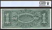 1886 $1 Martha Silver Certificate Reverse Image