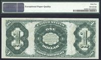 1891 $1 Martha Silver Certificate Reverse Image