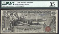 1896 $1 Educational Silver Certificate Obverse Image