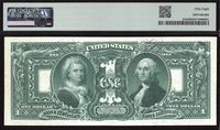 1896 $1 Educational Silver Certificate Reverse Image