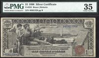 1896 $1 Educational Silver Certificate Obverse Image