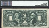 1896 $1 Educational Silver Certificate Reverse Image