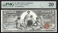 1896 $2 Educational Silver Certificate Obverse Image