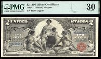 1896 $2 Educational Silver Certificate Obverse Image