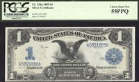1899 $1 Black Eagle Silver Certificate Obverse Image