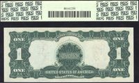 1899 $1 Black Eagle Silver Certificate Reverse Image