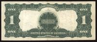 1899 $1 Black Eagle Silver Certificate Reverse Image