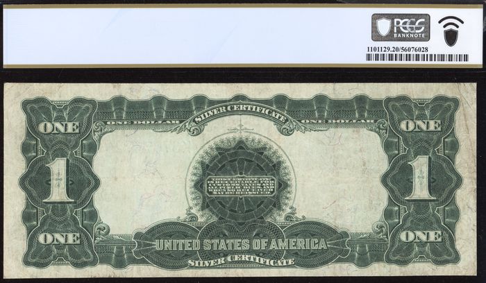 1899 $1 Black Eagle Silver Certificate Reverse Image