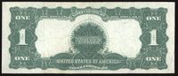 1899 $1 Black Eagle Silver Certificate Reverse Image