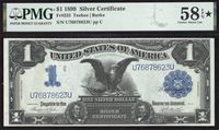 1899 $1 Black Eagle Silver Certificate Obverse Image