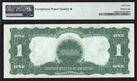 1899 $1 Black Eagle Silver Certificate Reverse Image