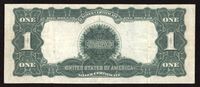 1899 $1 Black Eagle Silver Certificate Reverse Image