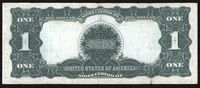 1899 $1 Black Eagle Silver Certificate Reverse Image