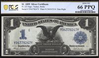 1899 $1 Black Eagle Silver Certificate Obverse Image