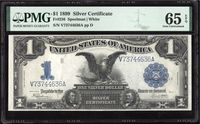 1899 $1 Black Eagle Silver Certificate Obverse Image