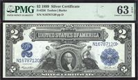 1899 $2 Mini-Porthole Silver Certificate Obverse Image